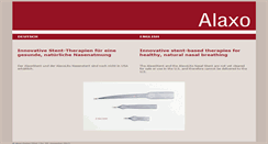 Desktop Screenshot of alaxo.com
